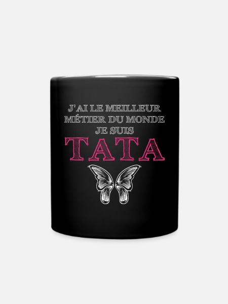 Je suis Tata - Mug uni - noir