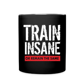 Trainig Gym - Full Colour Mug - black - Front