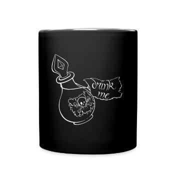 drink me - Full Colour Mug - black - Front
