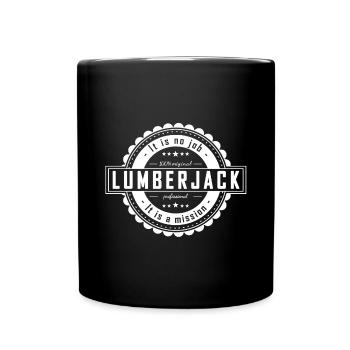 lumberjack - Full Colour Mug - black - Front