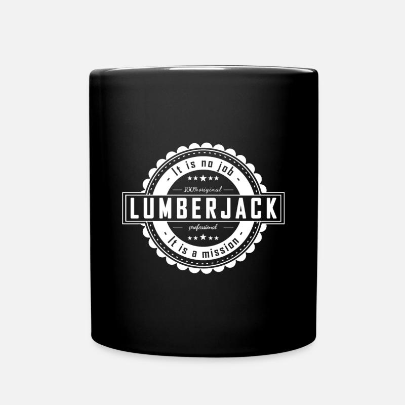 bûcheron - Mug uni - noir