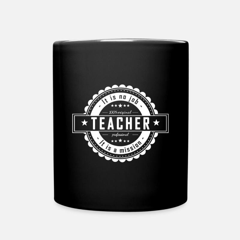 Teacher - Full Colour Mug - black