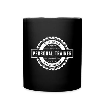 PERSONAL TRAINER - Tasse einfarbig - Schwarz - Vorne