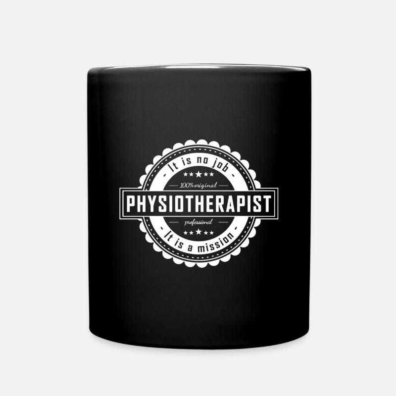PHYSIOTHERAPIST - Full Colour Mug - black