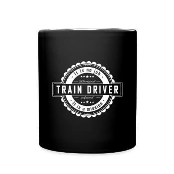 TRAIN DRIVER - Tasse einfarbig - Schwarz - Vorne