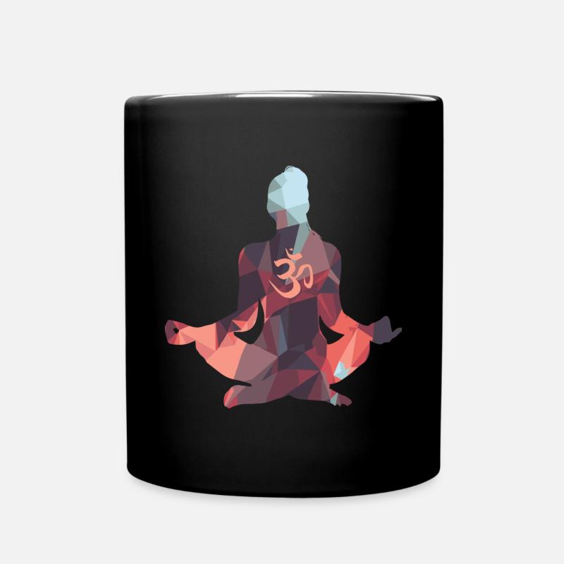 Om Yoga méditation cadeau Hindouisme Bouddha - Mug uni - noir