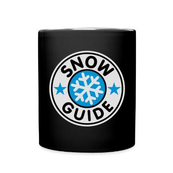 Snow Guide - Tasse einfarbig - Schwarz - Vorne