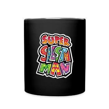 Super Siesta Man - Full Colour Mug - black - Front