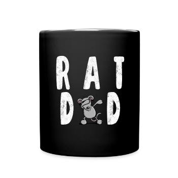 Rat Dad-Dab Danse - Rats Daddy - Danse Dab - Mug uni - noir - Devant