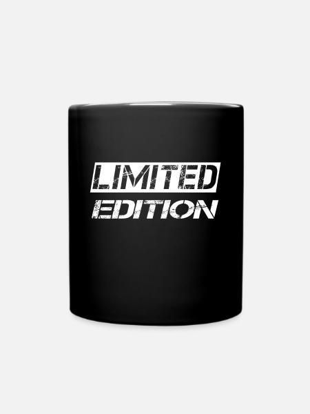 Limited Edition Geschenkidee Geburtstag Style - Tasse einfarbig - Schwarz