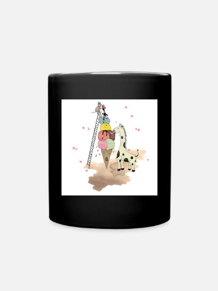Wildlife Icecream - Full Colour Mug - black