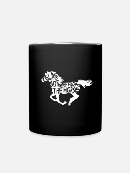Denglisch - Tasse einfarbig - Schwarz