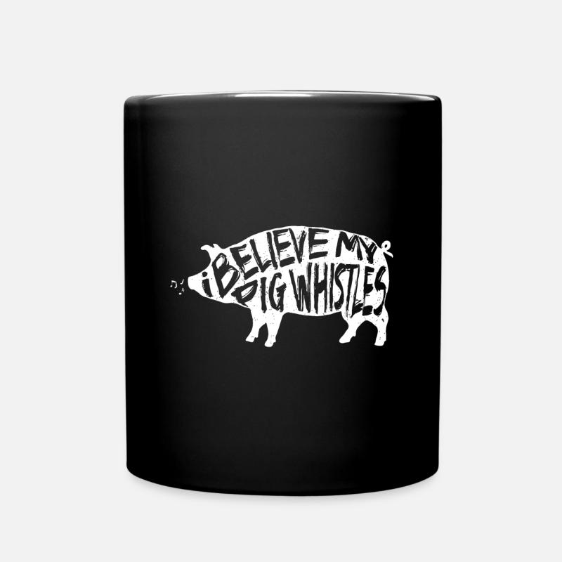 Denglisch - Tasse einfarbig - Schwarz