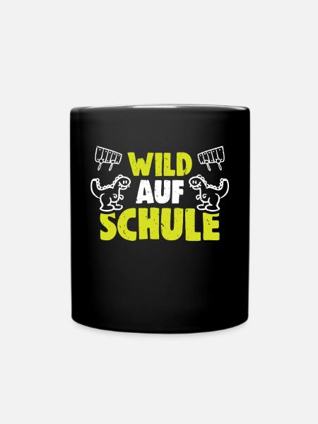 Kita Abgänger Schulkind Einschulung Kindergarten - Tasse einfarbig - Schwarz