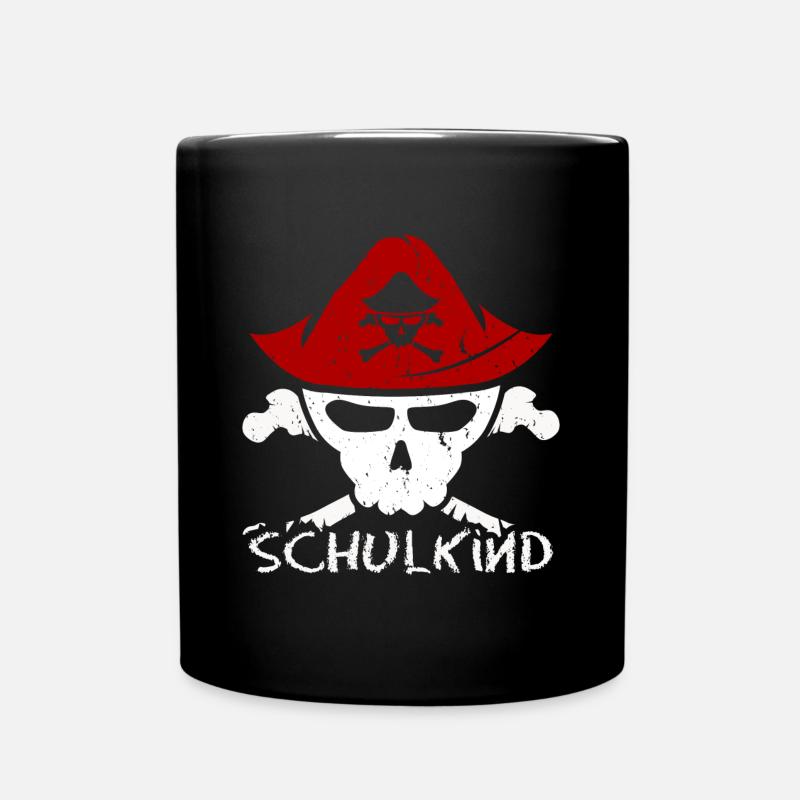 Kita Abgänger Schulkind Einschulung Kindergarten - Tasse einfarbig - Schwarz