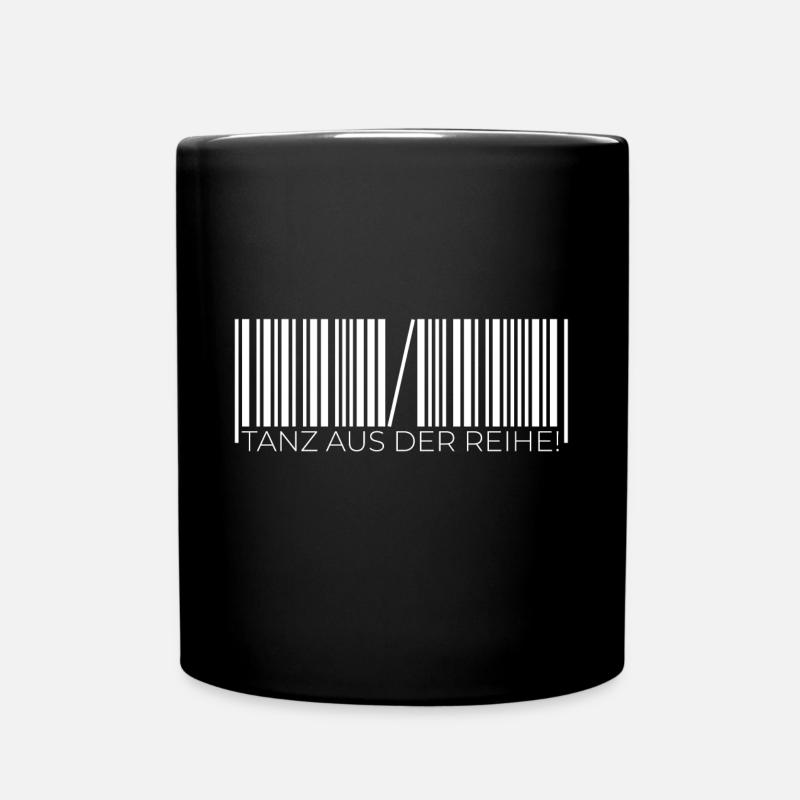 Cooler Spruch Coole Sprüche Tanz - Tasse einfarbig - Schwarz