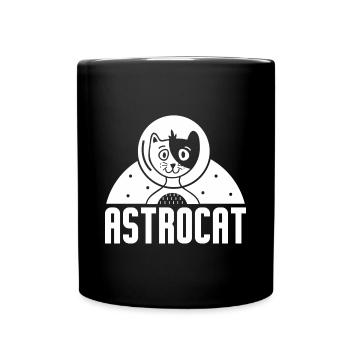 Chat Chaton Pet Astronaut Cadeau - Mug uni - noir - Devant
