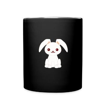 Lapin Lapin Lapin Lapin Lapin - Mug uni - noir - Devant