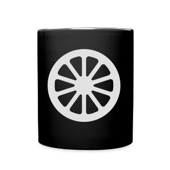 wheel - Full Colour Mug - black - Front