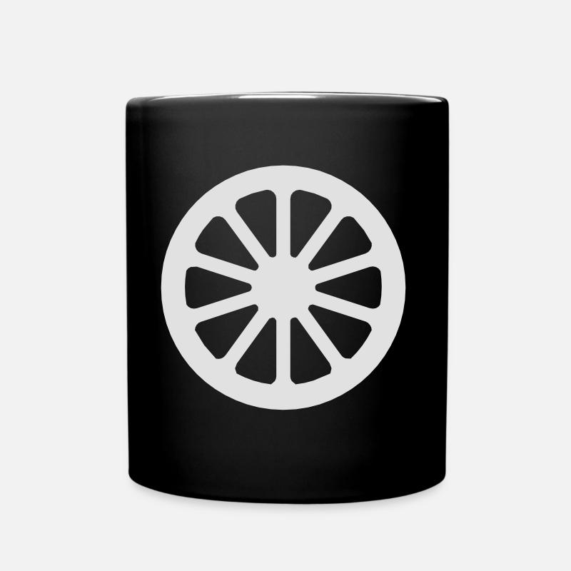 roue - Mug uni - noir
