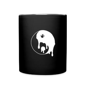 Yin Yang - Full Colour Mug - black - Front