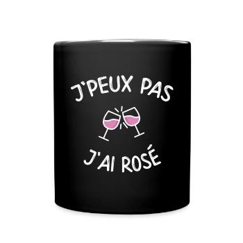 I can not have pink - Full Colour Mug - black - Front