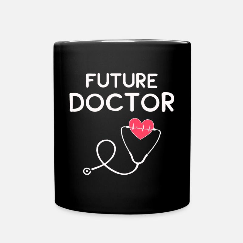 Future Doctor - Cadeau Étudiant Docteur - Mug uni - noir