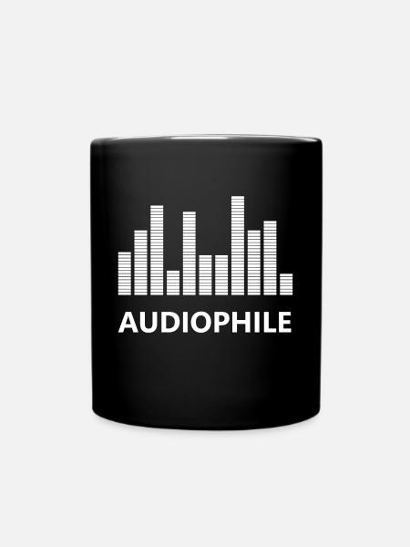 Audiophile Amplifier - Ensfarvet krus - sort