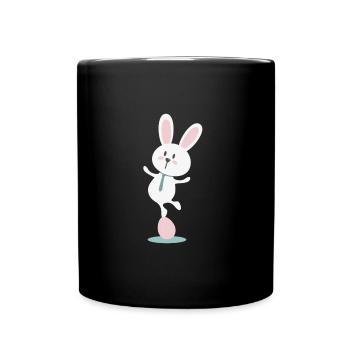 Sprüche Geburtstag Freunde Party Musik Arbeit BFF - Tasse einfarbig - Schwarz - Vorne