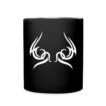 Tribal Tattoo Nr.8 - Tasse einfarbig - Schwarz - Vorne