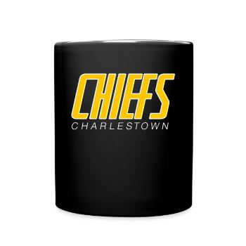 Chiefs Slapshot Shirt! Eishockey Hobby Hockey - Tasse einfarbig - Schwarz - Vorne