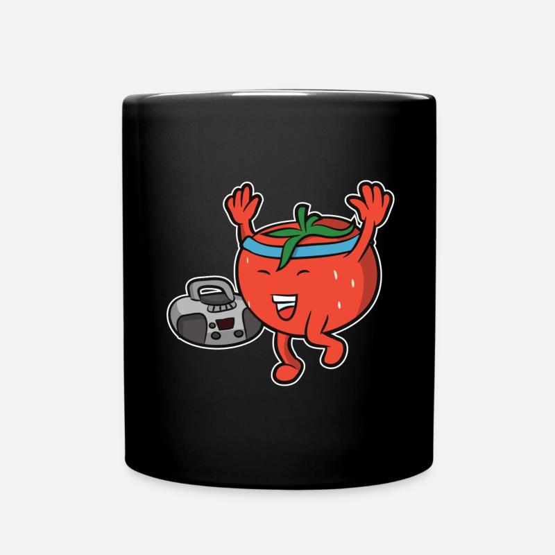 Fitness Tomate - Mug uni - noir
