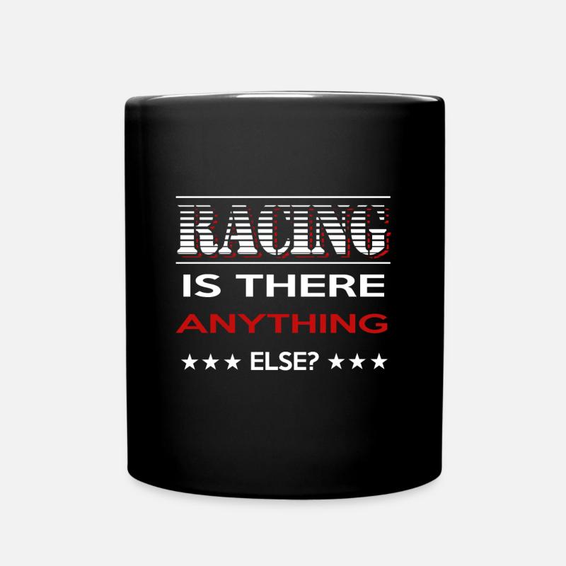Cadeau d’anniversaire de course de voiture de course - Mug uni - noir