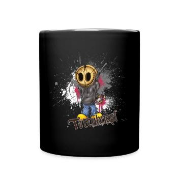 Totenknopf can assassin - Full Colour Mug - black - Front