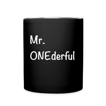 Mr. ONEderful - Full Colour Mug - black - Front