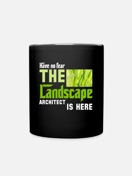 Paysagiste paysagiste - Mug uni - noir