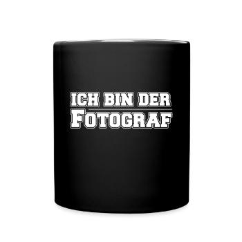 Photographer Photograph Photo Shoot Photography - Full Colour Mug - black - Front