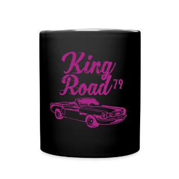 King Road 79 - Tasse einfarbig - Schwarz - Vorne