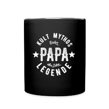 Meilleur papa de tous les temps - Légende du mythe du culte - Mug uni - noir - Devant