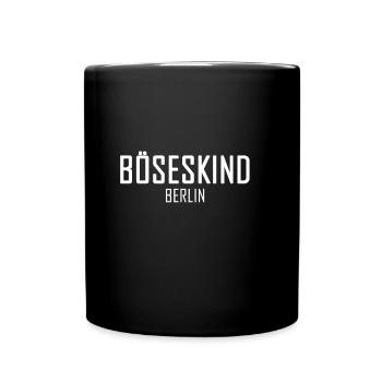 Berlin Böseskind Design - Tasse einfarbig - Schwarz - Vorne