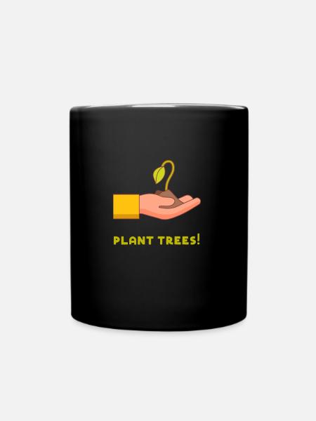 Tag des Baumes Arbor Day Gärtner Bäume Pflanzen - Tasse einfarbig - Schwarz