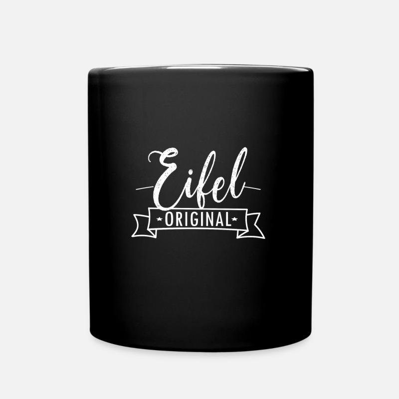Eifel Original Fan Design - Tasse einfarbig - Schwarz
