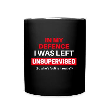 Funny sayings - Full Colour Mug - black - Front