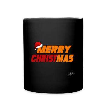 Christmas Christmas Christmas Christmas X-Mas - Full Colour Mug - black - Front