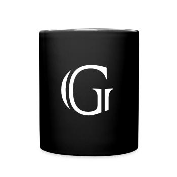 G letter - Full Colour Mug - black - Front