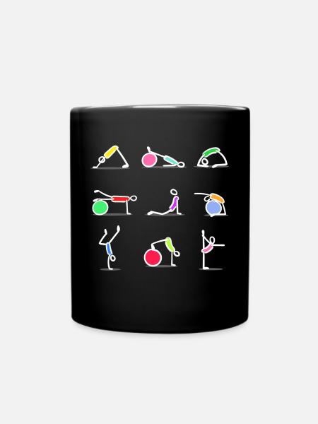 Entraînement de pilates - Mug uni - noir