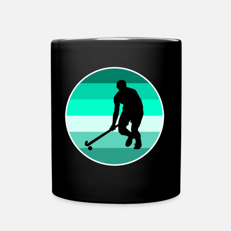 Hockey - Tasse einfarbig - Schwarz