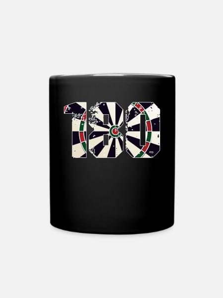 Fléchettes Fléchettes 180 Flèches Flèches Sports Gambling Vate - Mug uni - noir