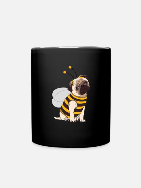 carlin Bee - Mug uni - noir