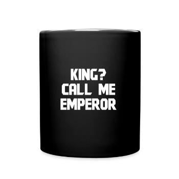 I am IMPERATOR - Full Colour Mug - black - Front